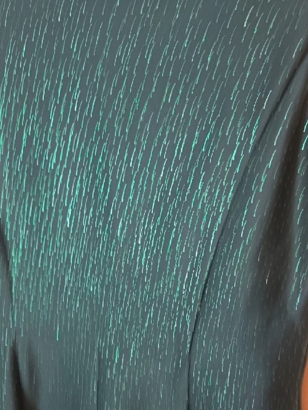 Calvin Klein Dark Green Sleeveless Midi‎ Sheath Dress